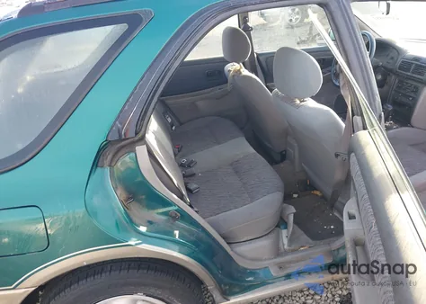 2001 Subaru Impreza Outback Sport from USA, damaged, VIN JF1GF48571H800274